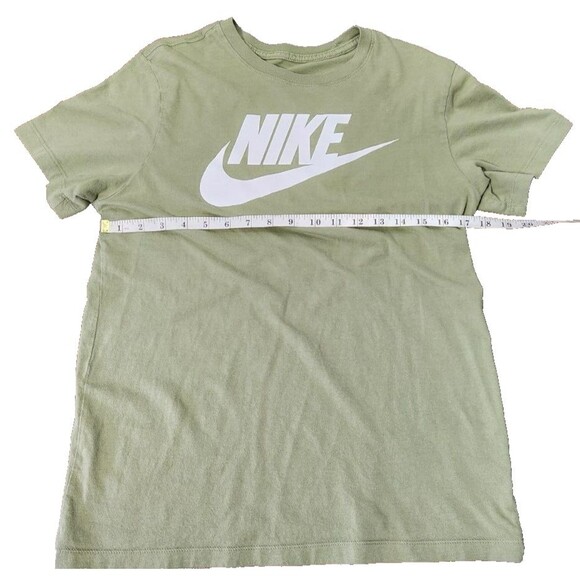 Nike Men's T-Shirt | Small, Green, Logo, Crew Neck, Short Sleeves, GUC, Read Des - Picture 6 of 10